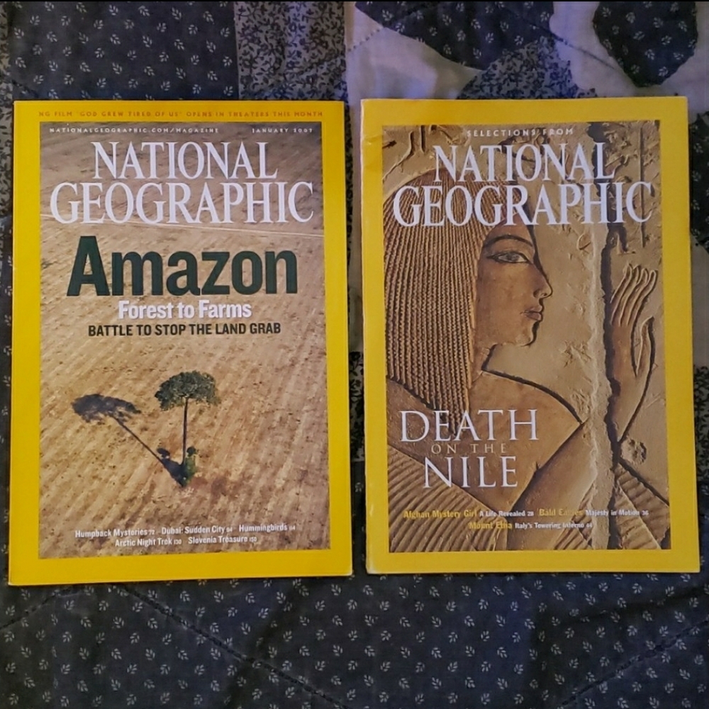 National Geographic "Amazon" January 2007 magazine + 1